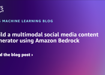 Construct a multimodal social media content material generator utilizing Amazon Bedrock